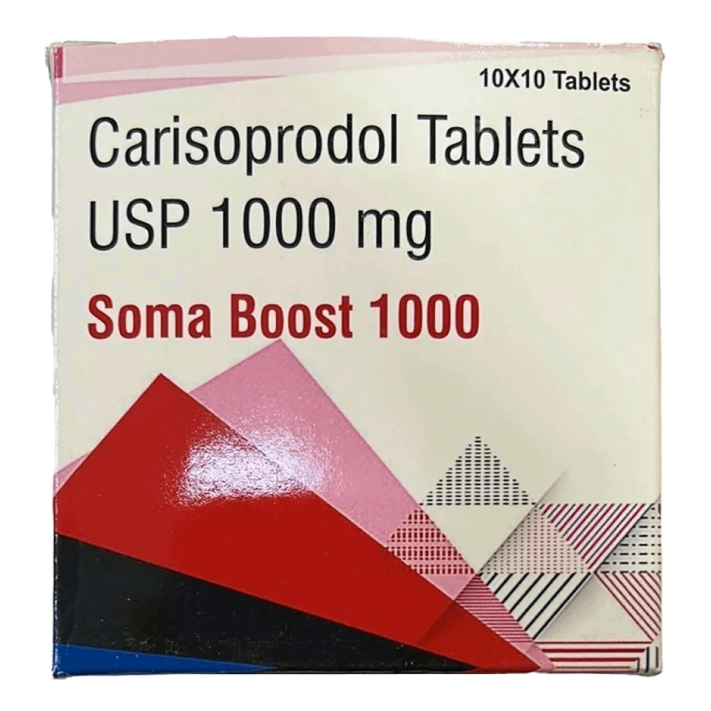 Somaboost 1000mg Carisoprodol